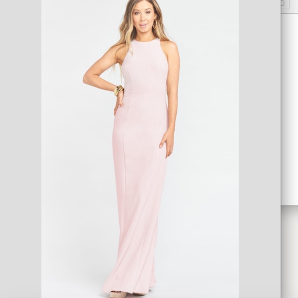 Chicago High Neck Gown Vintage Rose - Show Me Your Mumu - Picture 2 of 5